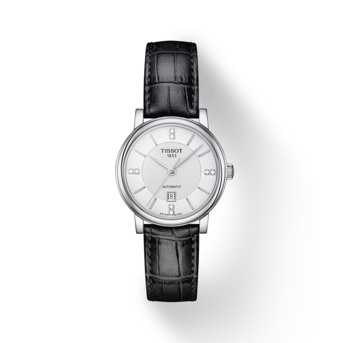 Tissot Carson Premium Automatic Silver Dial Women's Watch T1222071603601