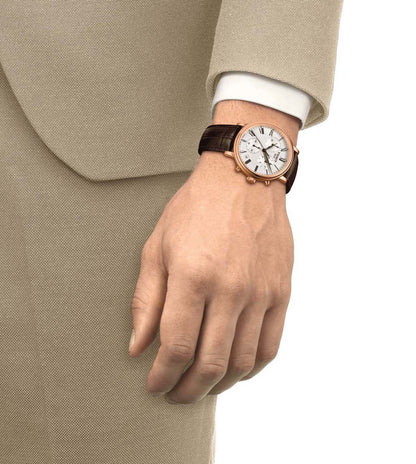 T1224173603300 | TISSOT T-Classic Carson Premium Chronograph Watch for Men