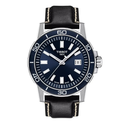 Tissot Sport Quartz Blue Dial Analog Men's Watch T1256101604100