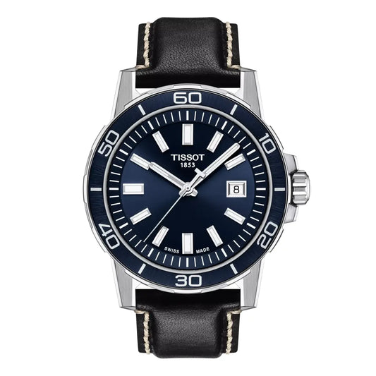Tissot Sport Quartz Blue Dial Analog Men's Watch T1256101604100