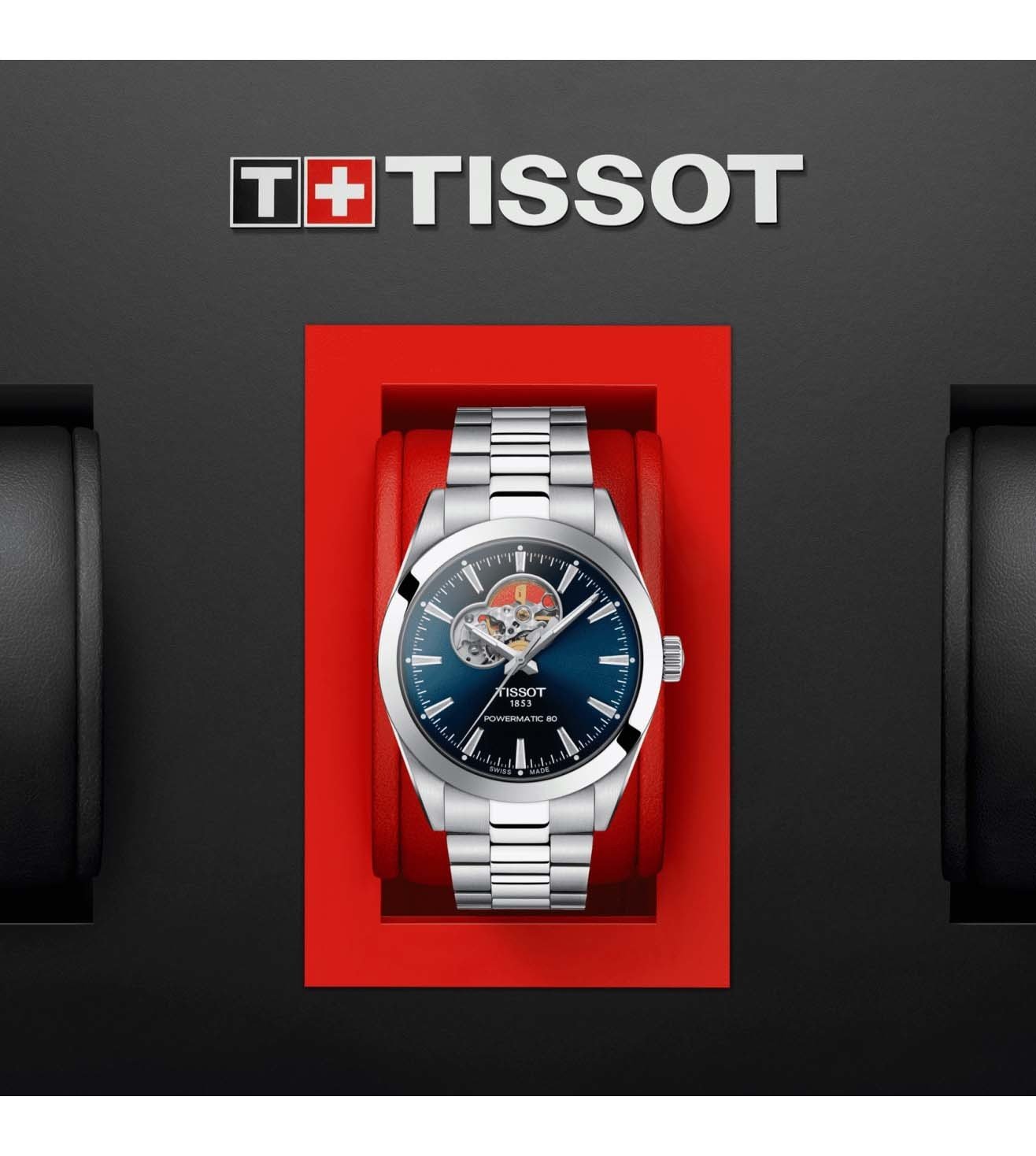 T1274071104101  |  Tissot T-Classic Gentleman Powermatic Automatic Watch for Men