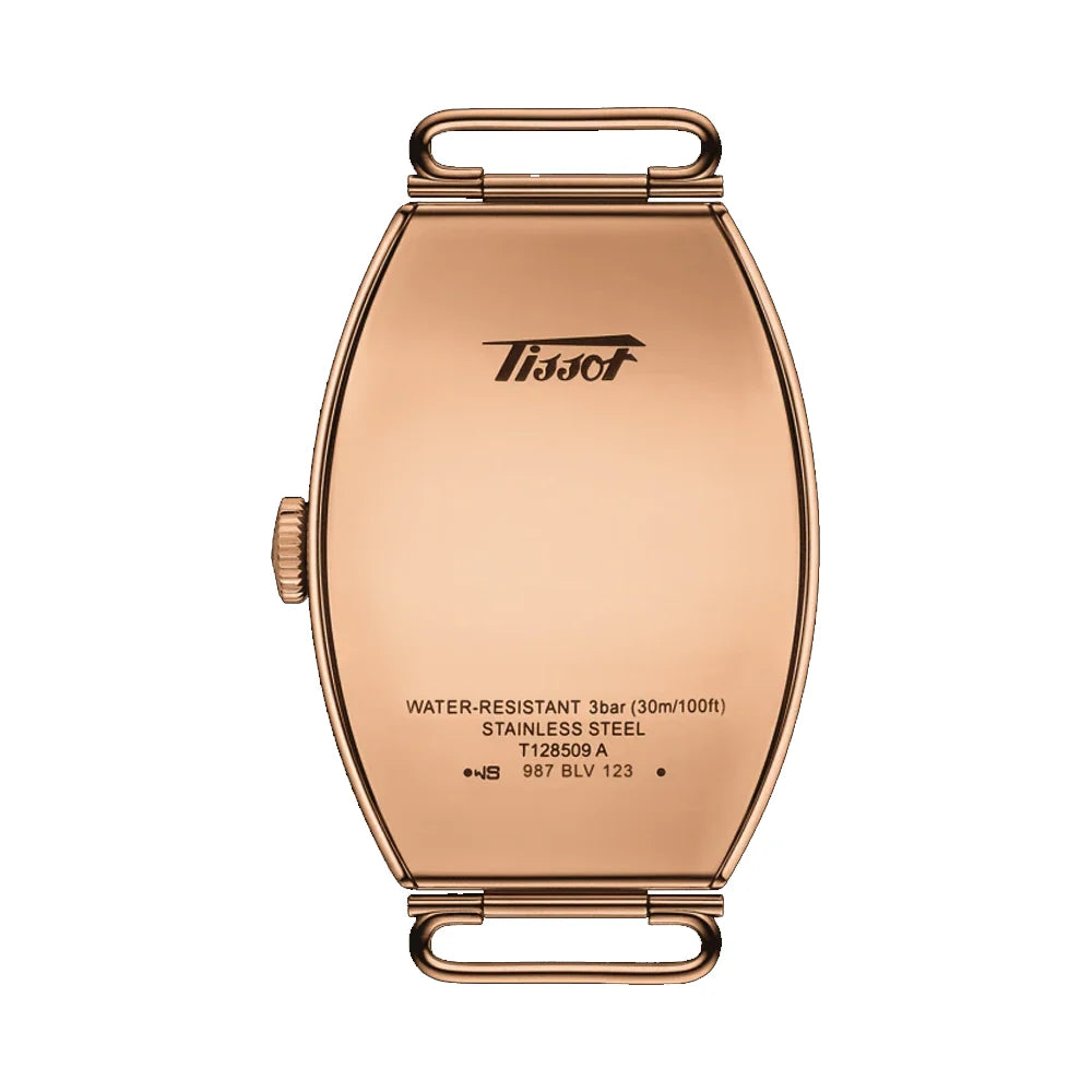 Tissot Quartz White Dial Leather Strap Analog Women's Watch T1285093603200