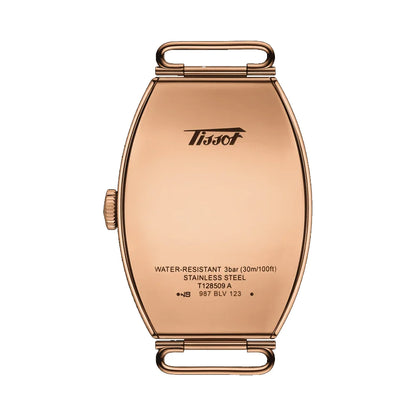 Tissot Quartz White Dial Leather Strap Analog Women's Watch T1285093603200