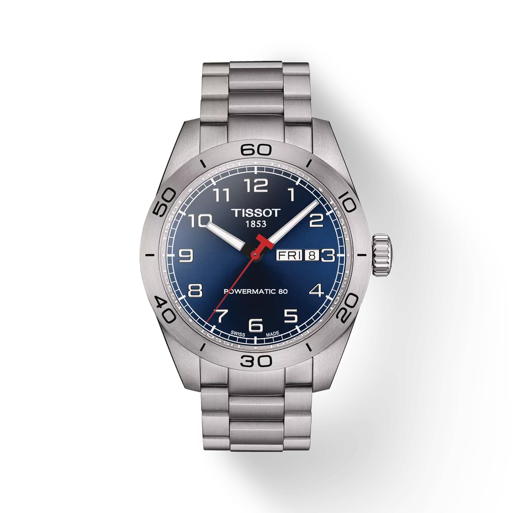Tissot PRS 516 Blue Dial Analog Automatic Men's Watch T1314301104200
