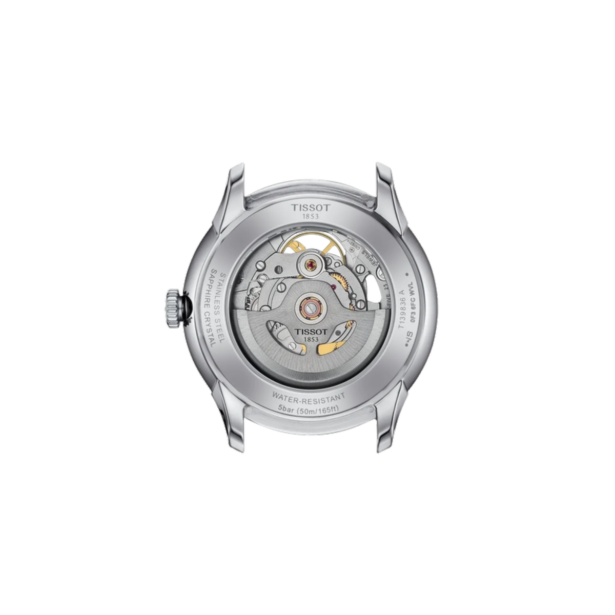 Tissot Chemin Des Tourelles Skeleton Automatic Men's Watch T1398361626100