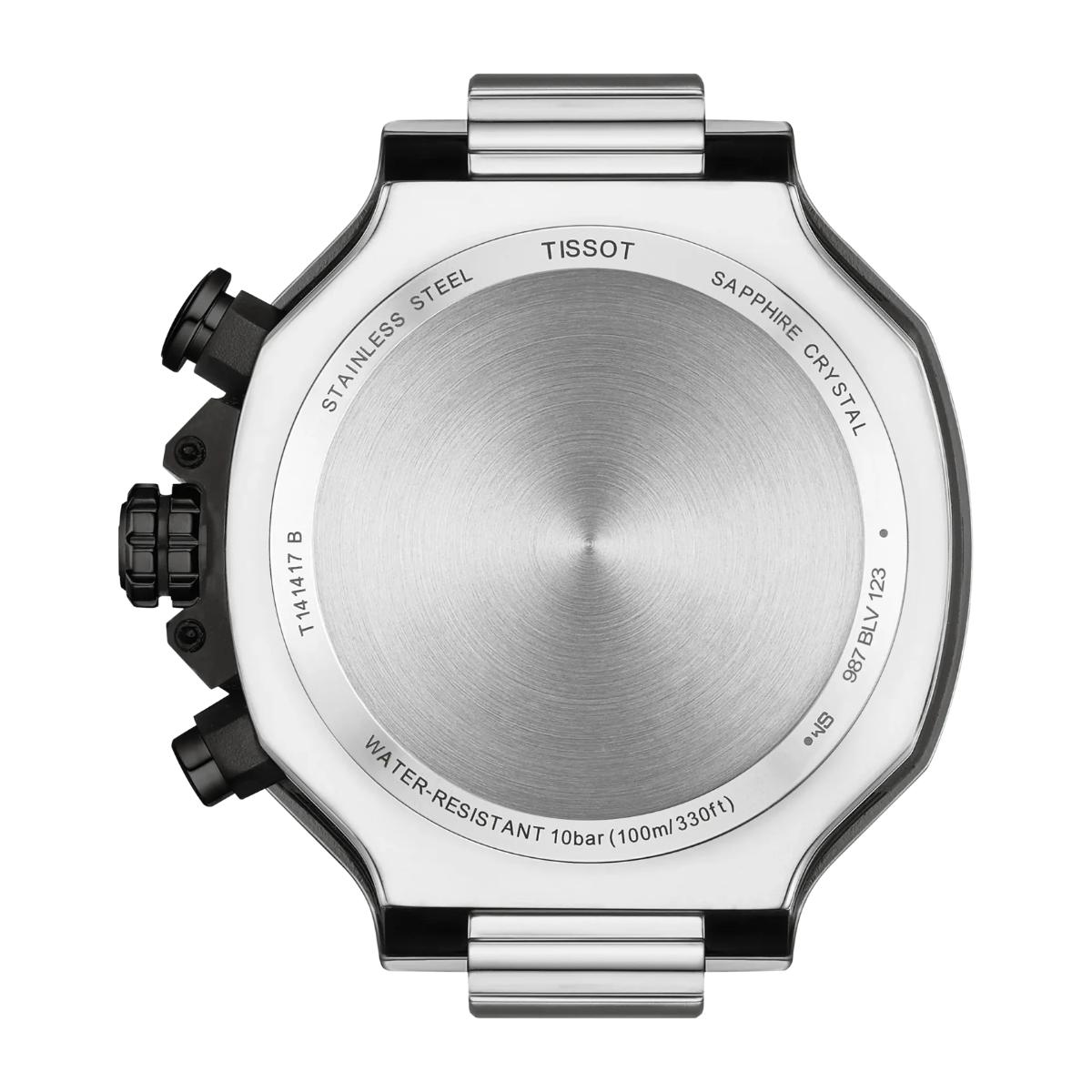 Tissot T-Race Quartz Blue Dial Analog Chronograph Men's Watch T1414172704100