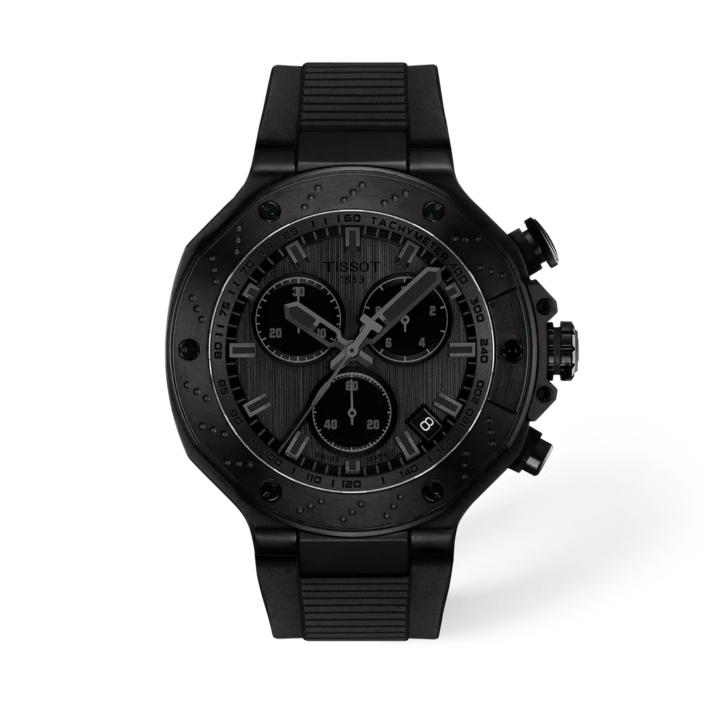 Tissot T-Race Grey Dial Analog Chronograph Men's Watch T1414173706100