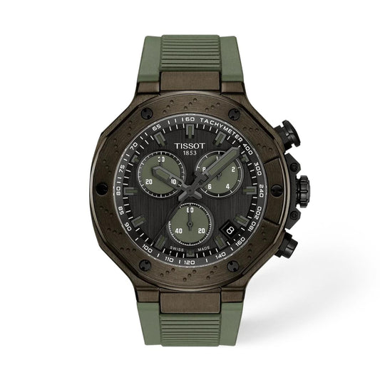 Tissot T-Race Grey Dial Analog Chronograph Men's Watch T1414173706102