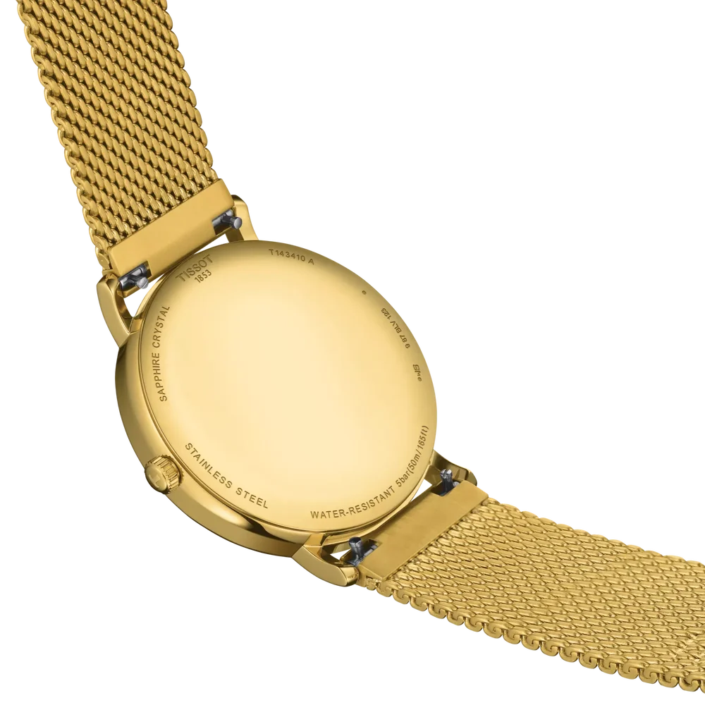 Tissot Everytime Quartz Champagne Dial Analog Men's Watch T1434103302100