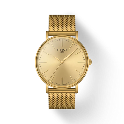 Tissot Everytime Quartz Champagne Dial Analog Men's Watch T1434103302100