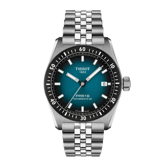 Tissot PR516 Blue Dial Analog Automatic Men's Watch T1494071104100