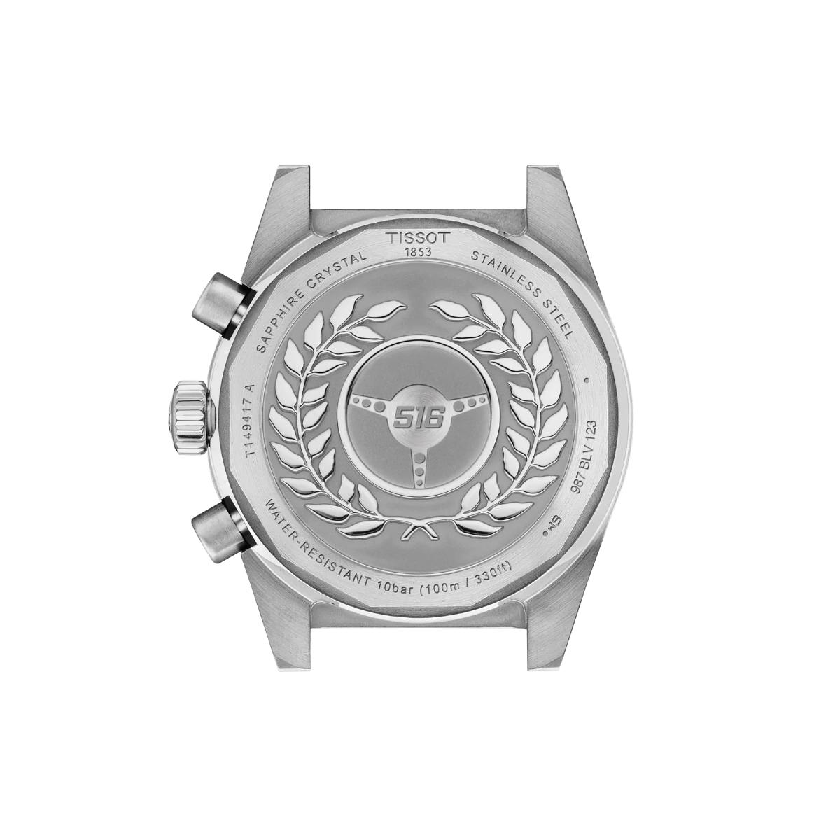 Tissot PR516 White Dial Analog Chronograph Men's Watch T1494171101100