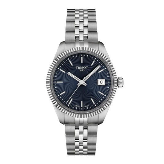 Tissot Ballade Quartz Blue Dial Analog Women's Watch T1562101104100
