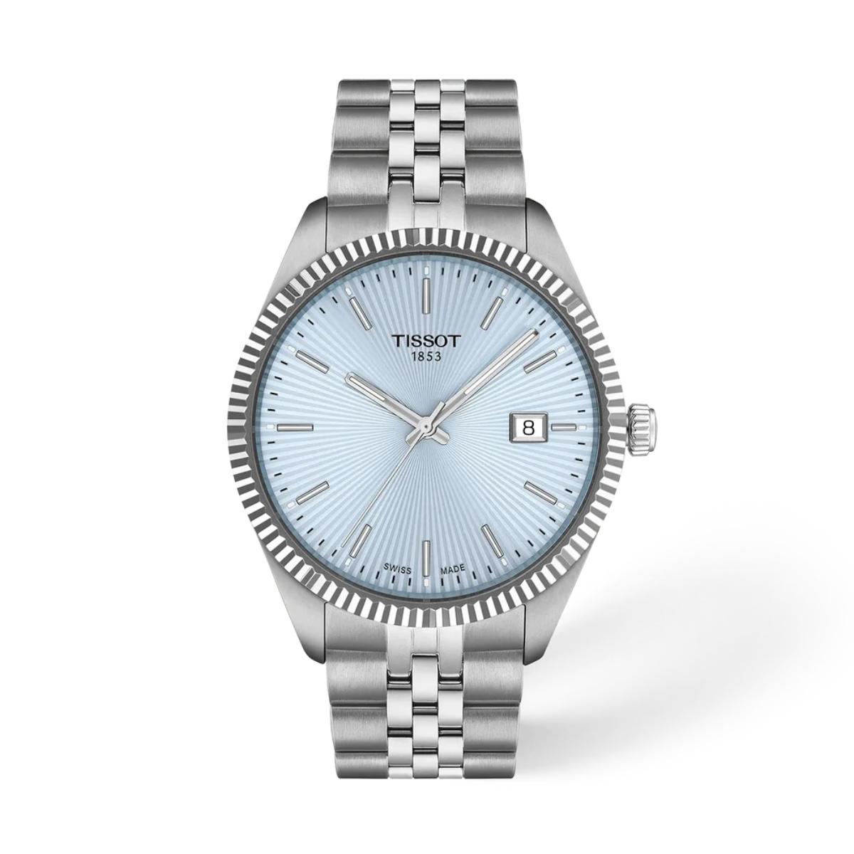 Tissot Ballade Quartz Blue Dial Analog Men's Watch T1564101135100