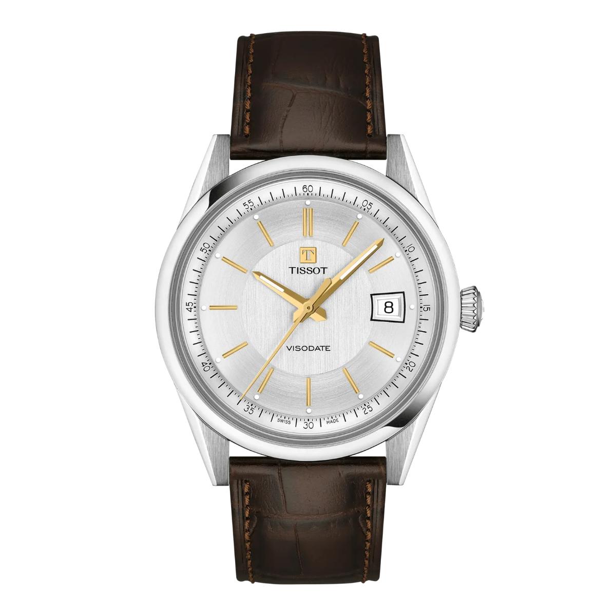 Tissot Visodate Silver Dial Analog Automatic Unisex Watch T1574071603100