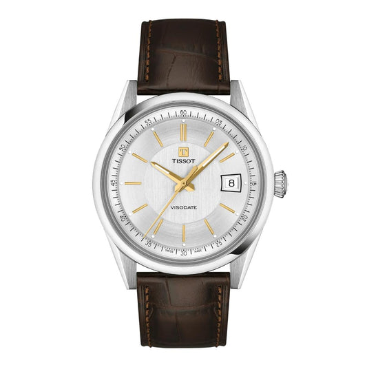 Tissot Visodate Silver Dial Analog Automatic Unisex Watch T1574071603100