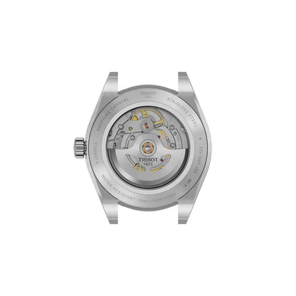 Tissot Silver Dial Analog Automatic Stainless steel Men's Watch T1658071103100