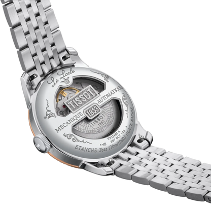 Tissot Le Locle Gold Automatic Silver Dial Analog Men's Watch T9324084103300