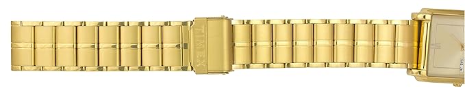 Timex Men Stainless Steel Analogue Champagne Dial Watch-Tw000W910,