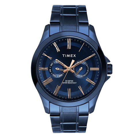 Timex Men Brass Dial Stainless Steel Analog Watch TW000X137 - Buy Now at Sai Creations Watches