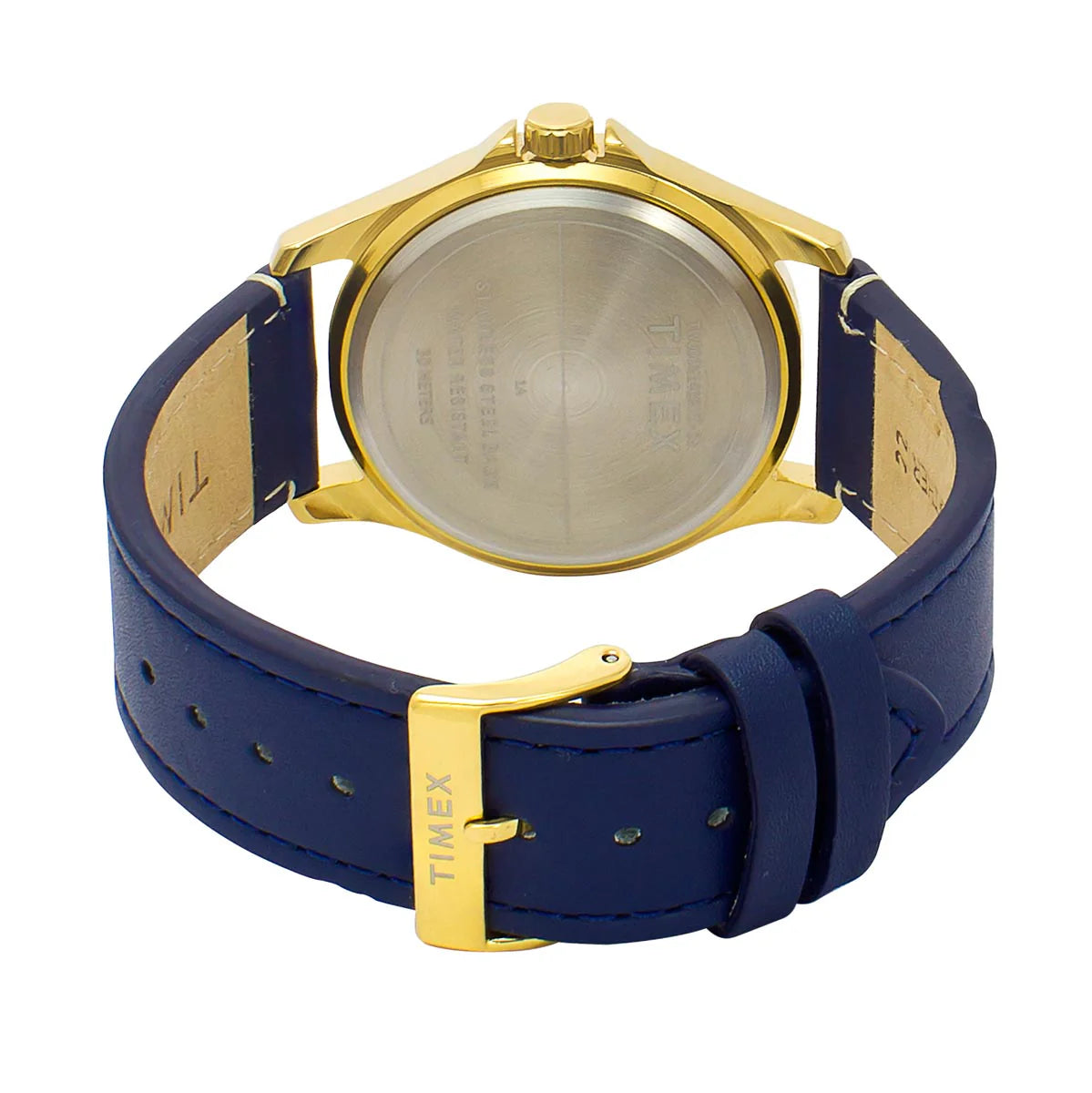 Timex Men Blue Round Dial Analog Watch - TW000X140