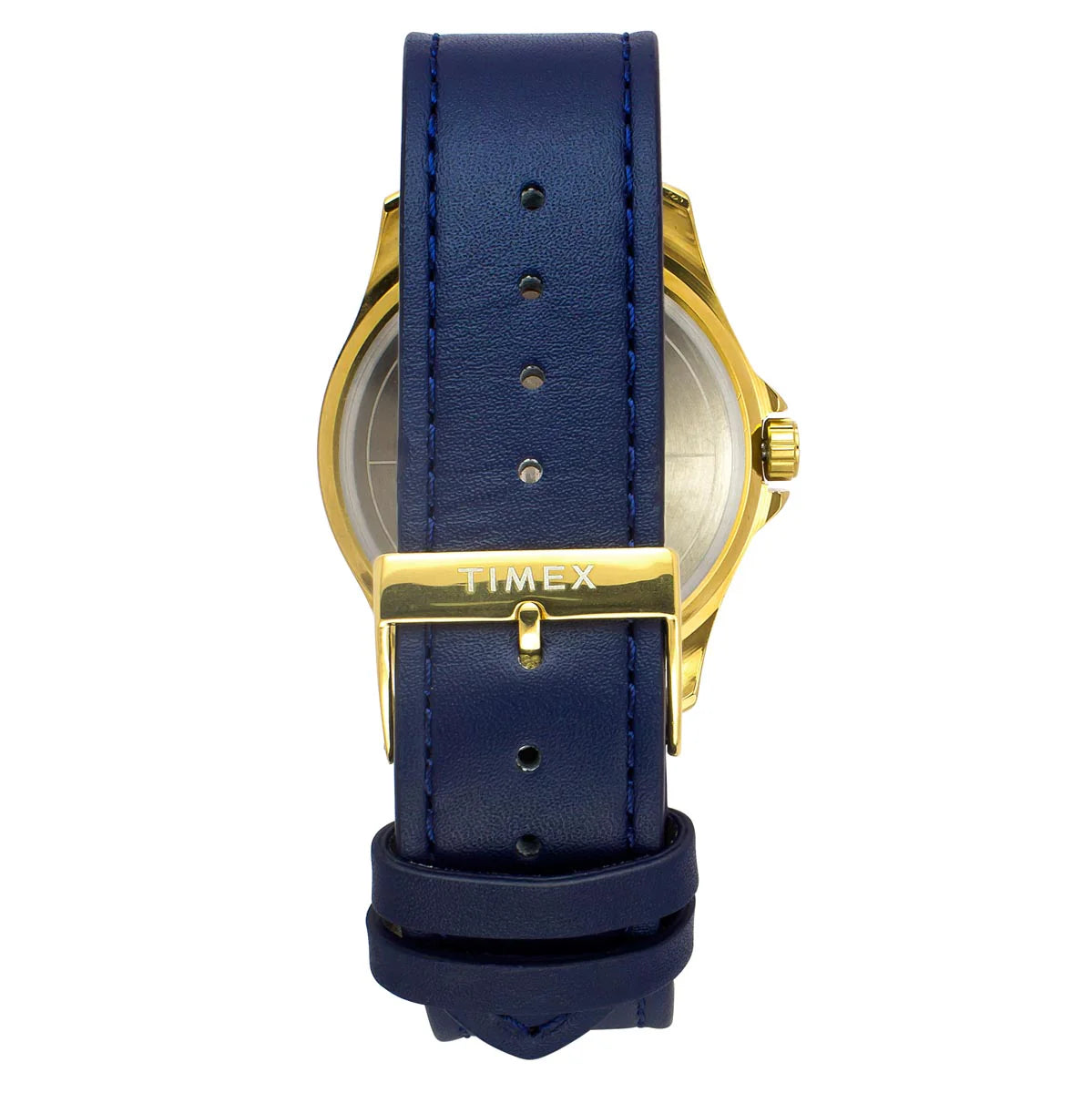 Timex Men Blue Round Dial Analog Watch - TW000X140