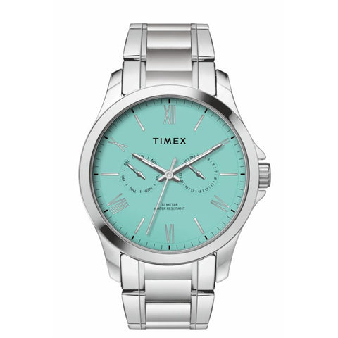 TW000X141 Timex | Roman with Appliques Tiffany Blue dial Men's Watch - Buy Now at Sai Creations Watches