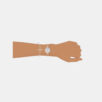 Timex Fashion  Mother of Pearl Dial Women's Watch -TW000X220