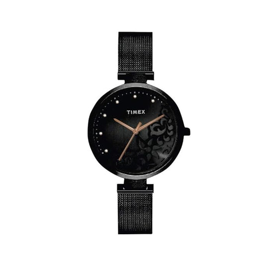 Timex Fashion Women's Grey Dial Round Case Watch -TW000X221