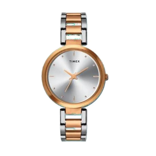 Timex Silver Dial Analog Watch For Women TW000X278