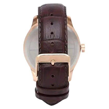Timex Men's Blue Dial Analog Leather Strep Watch TW0TG7601