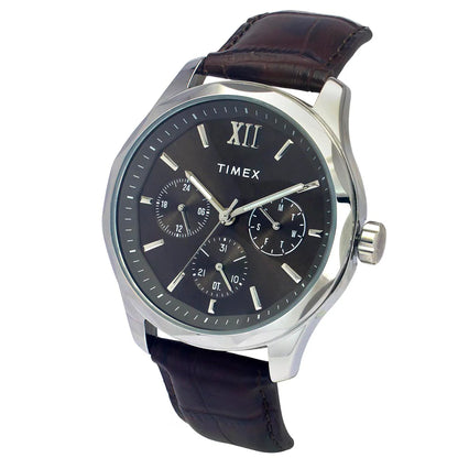 Timex Quartz Brown Round Dial Analog Men Watch - TW0TG7633