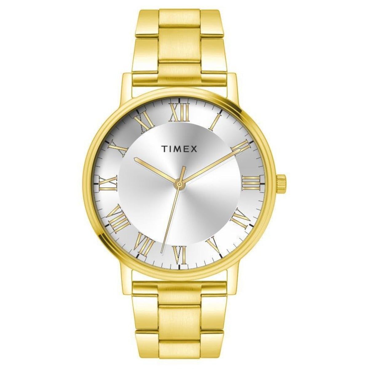 Timex Full Roman Silver Dial Men's Astrological Watch - TW0TG8023