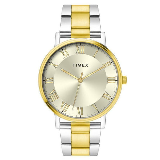 TW0TG8025 Timex | Full Roman Champ Dial St Steel Bracelet Men's Watch