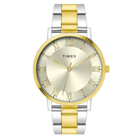 TW0TG8025 Timex | Full Roman Champ Dial St Steel Bracelet Men's Watch - Buy Now at Sai Creations Watches