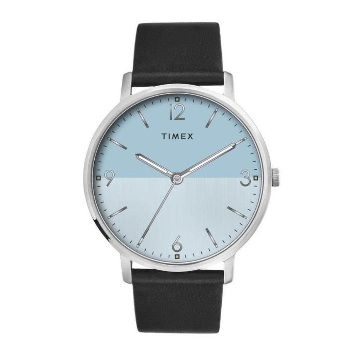 Timex Nexus Light Blue dual finish Dial Analog Men's Watch - TW0TG8029