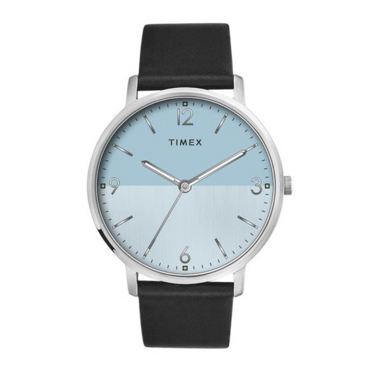 Timex Nexus Light Blue dual finish Dial Analog Men's Watch - TW0TG8029