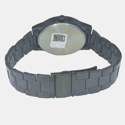 Timex Men's Black Dial Analog Stainless Steel Watch TW0TG8304