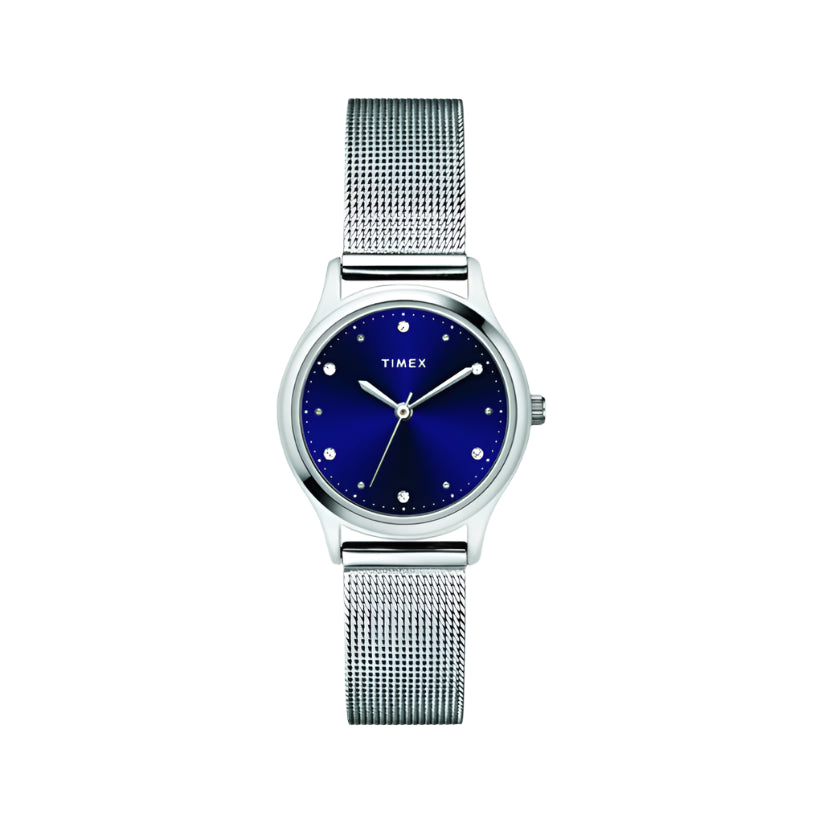 Timex Women's Blue Analog Stainless Steel Watch TW0TL8707