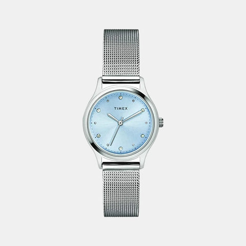 Timex Women's Blue Analog Stainless Steel Watch TW0TL8708 - Buy Now at Sai Creations Watches