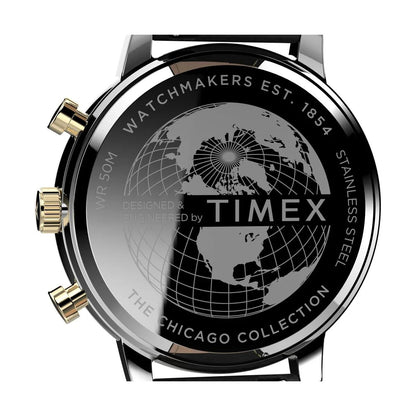 TW2U39100UJ Timex | Trend Black Dial Round Case Quartz Analog (Men)