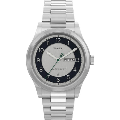 Timex Waterbury Traditional Day/Date Stainless Steel Men's Watch TW2U99300UJ