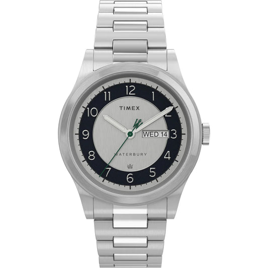 Timex Waterbury Traditional Day/Date Stainless Steel Men's Watch TW2U99300UJ