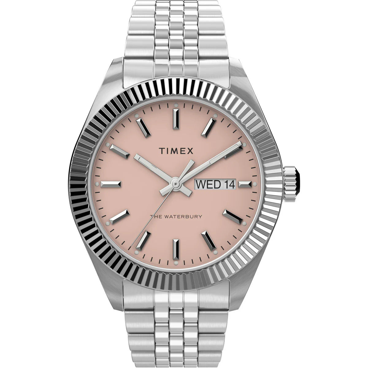 TW2V17800UJ Timex | Pink Legacy Stainless Steel Bracelet Watch (Men)