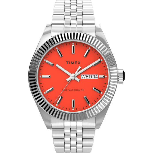 TW2V17900UJ Timex | Orange Legacy Stainless Steel Bracelet Watch (Men)