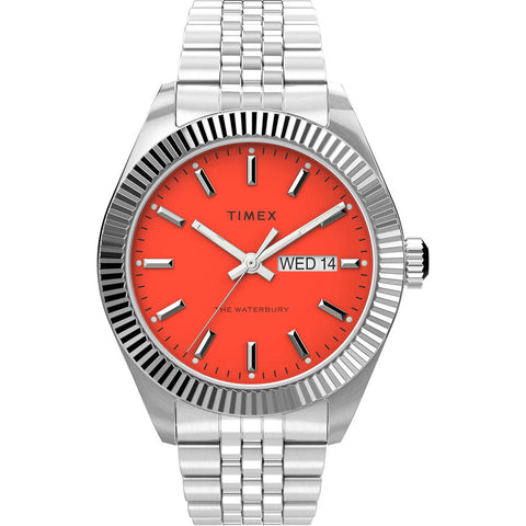 TW2V17900UJ Timex | Orange Legacy Stainless Steel Bracelet Watch (Men) - Buy Now at Sai Creations Watches