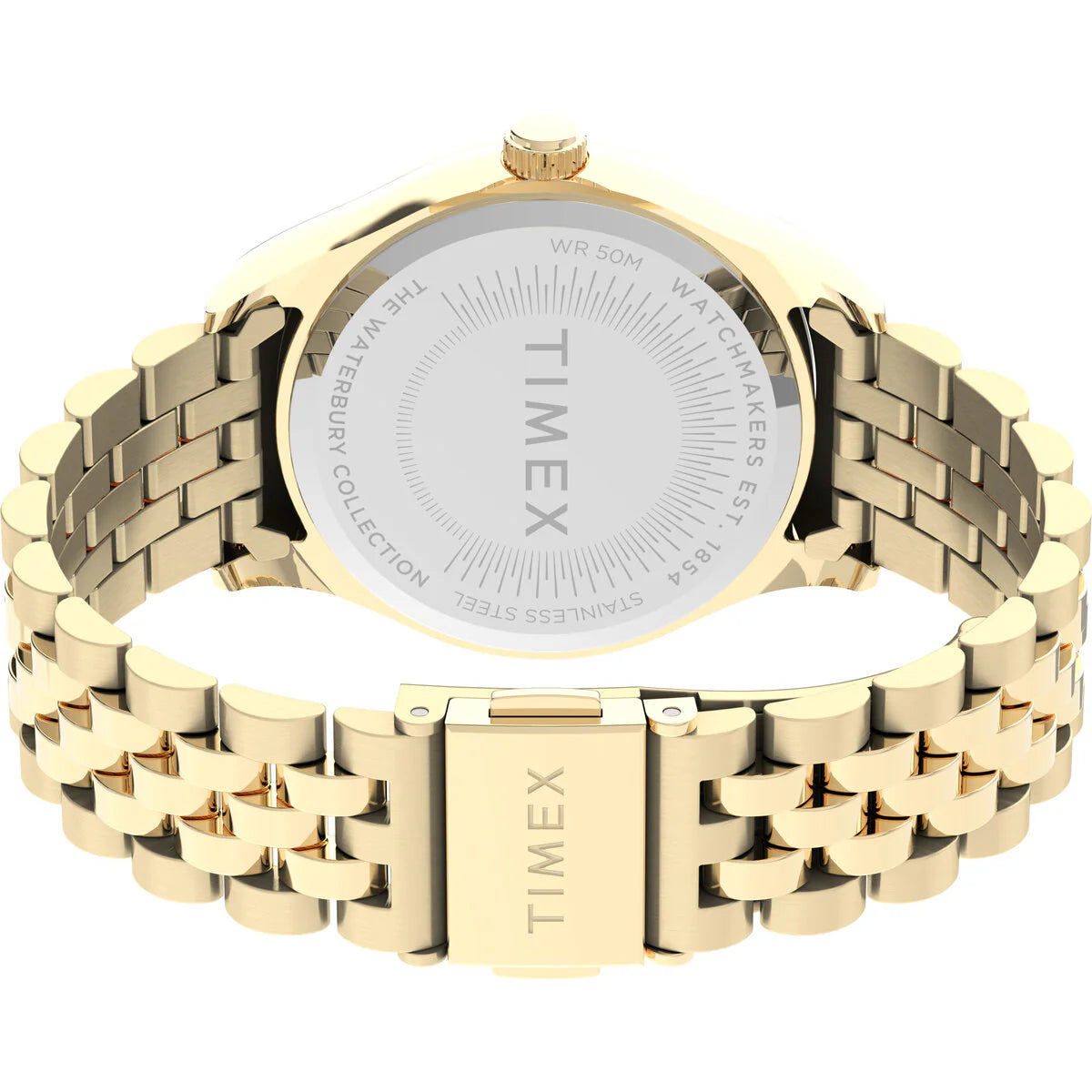 Timex Trend Waterbury Orange Dial Analog Women's Watch - TW2V31800UJ