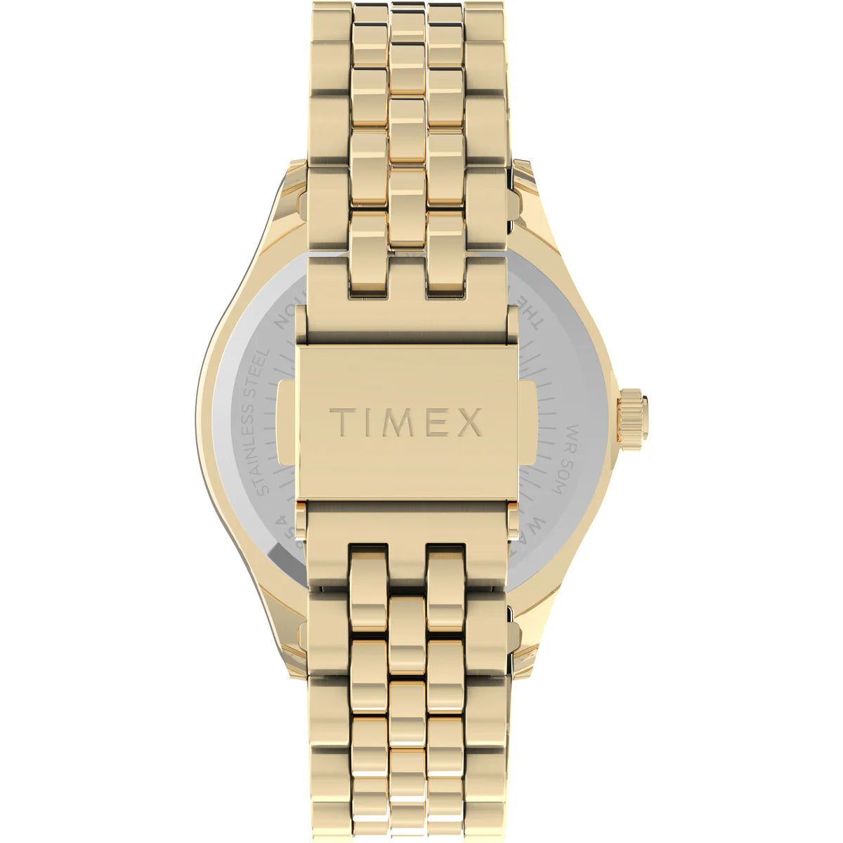 Timex Trend Waterbury Orange Dial Analog Women's Watch - TW2V31800UJ