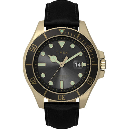 TW2V42200UJ Timex | Trend Men Black Round Analog Watch (Men)