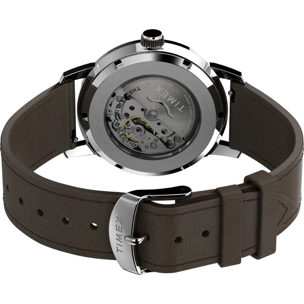 TW2V44500U9  Marlin Automatic With Leather Strap